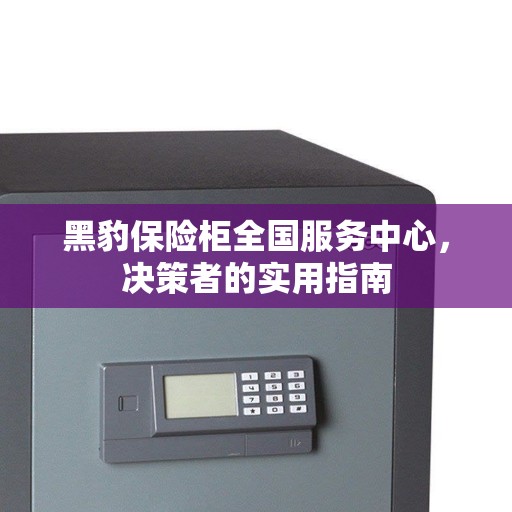 黑豹保险柜全国服务中心，决策者的实用指南