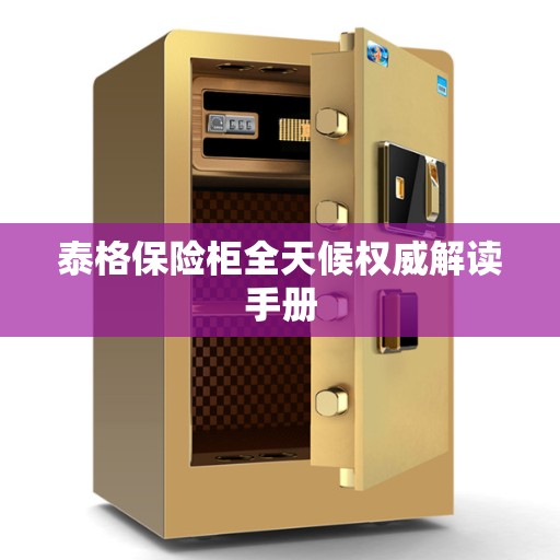 泰格保险柜全天候权威解读手册